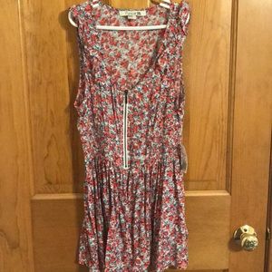 Brand new w tags floral print romper size M